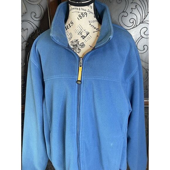 L.L. Bean Men's Jacket With Removeable Fleece Sweater Jacket Liner Size L - Picture 7 of 11